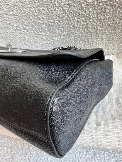 Mulberry Black Medium Lily with Silver Hardware (RRP £1095)