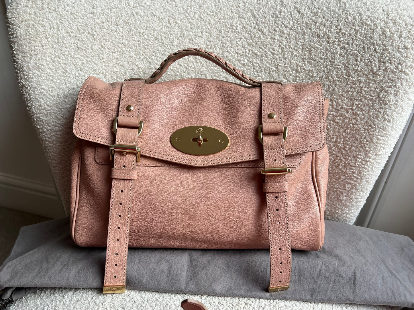 Mulberry Rose Petal Regular Alexa (RRP £1100)