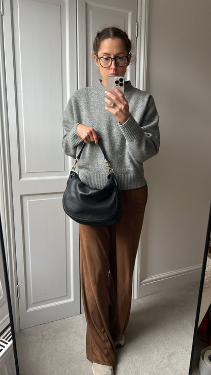 Mulberry Black Large Effie Satchel