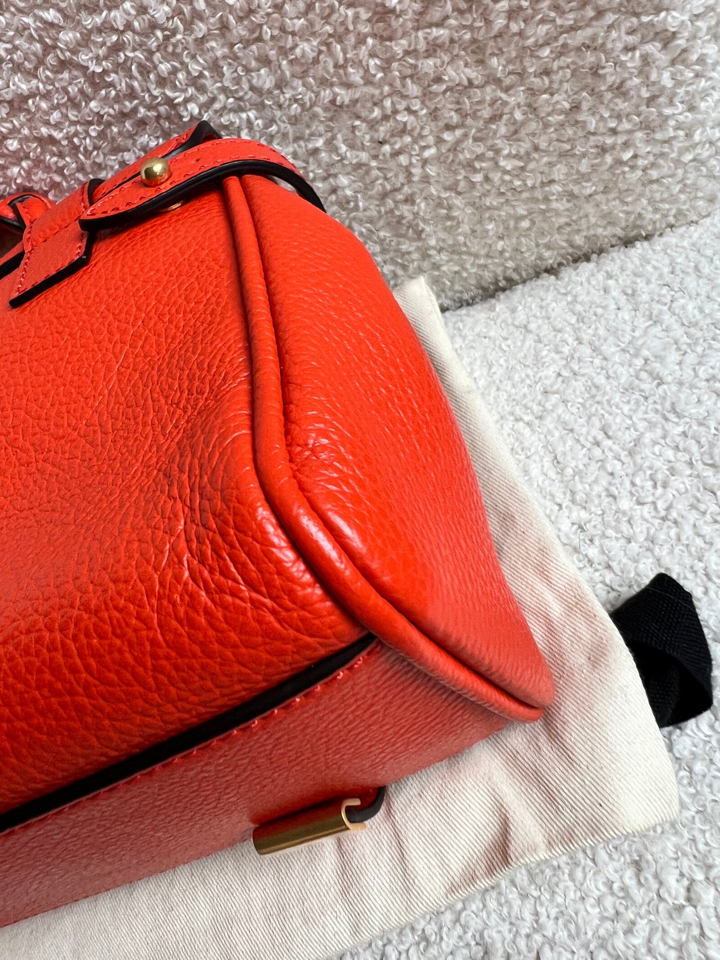 Mulberry Orange Mini Alexa (RRP £995)