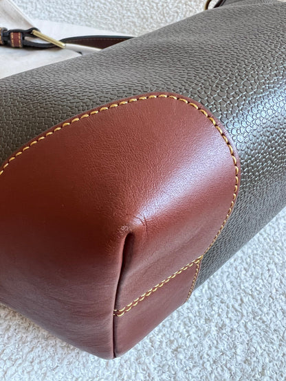 Mulberry Heritage Crossbody Clipper Eco Cognac Scotchgrain