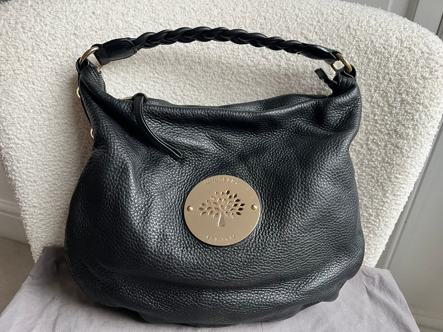 Mulberry Black Daria Hobo (RRP £795)