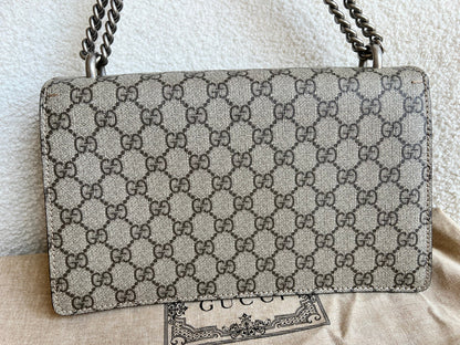 Gucci Dionysus GG Supreme Small Shoulder Bag (RRP £2,280)