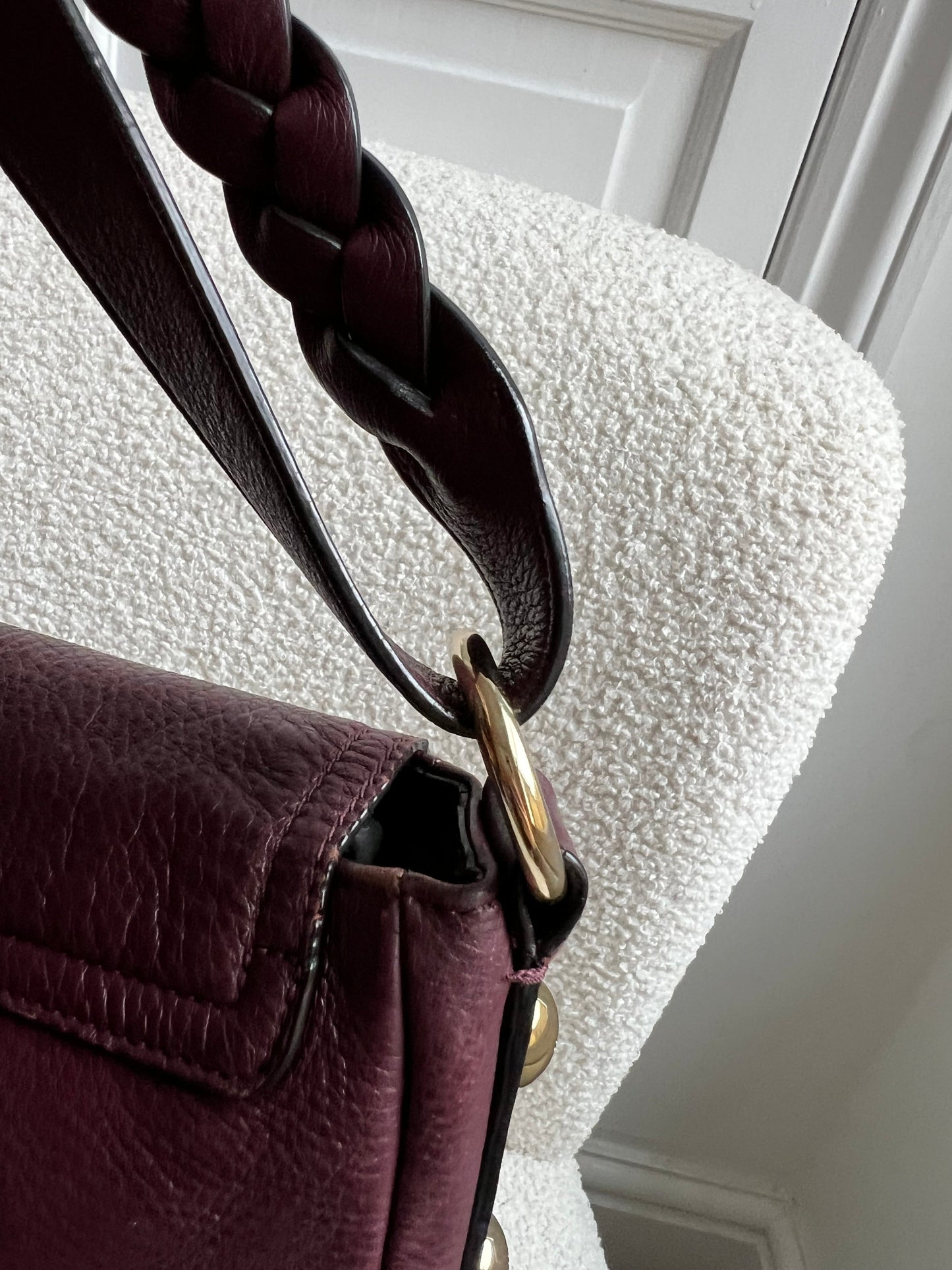 Mulberry Oxblood Daria Satchel (RRP £795)