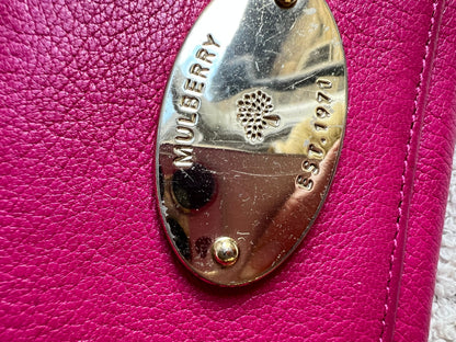 Mulberry Pink French Purse (RRP £275)