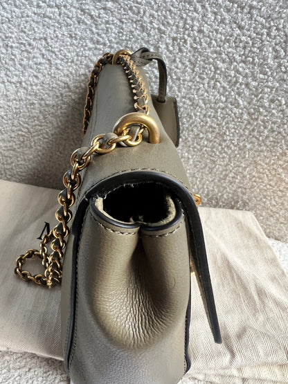 Mulberry Linen Regular Lily with Gold Hardware (RRP £995)