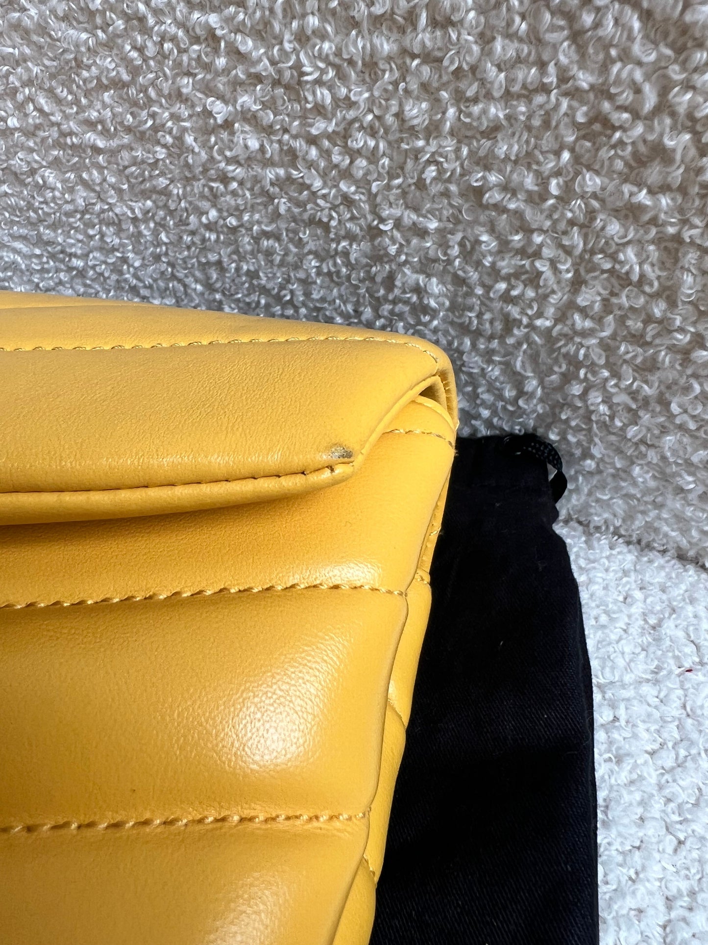 Yves Saint Laurent (YSL) Yellow Small Lou Lou (RRP £1,900)