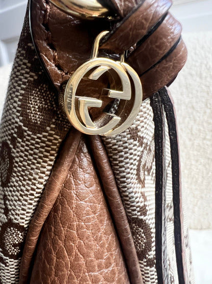 Gucci GG Bree Canvas Hobo