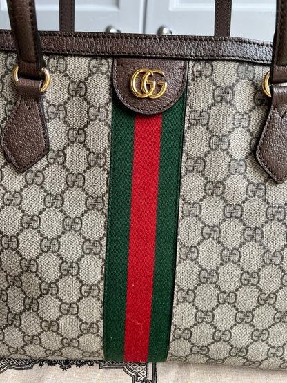 Gucci Ophidia GG Supreme Medium Tote (RRP £1440)