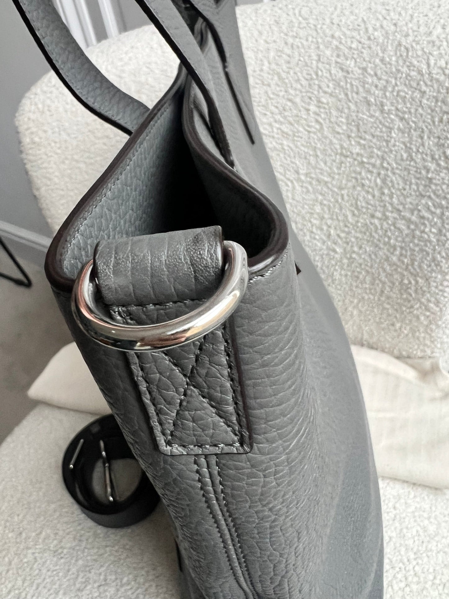 Mulberry Brynmore Tote in Charcoal Grey heavy grain