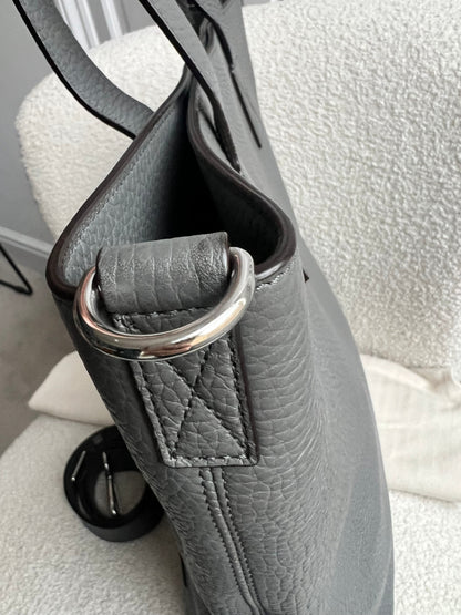 Mulberry Brynmore Tote in Charcoal Grey heavy grain