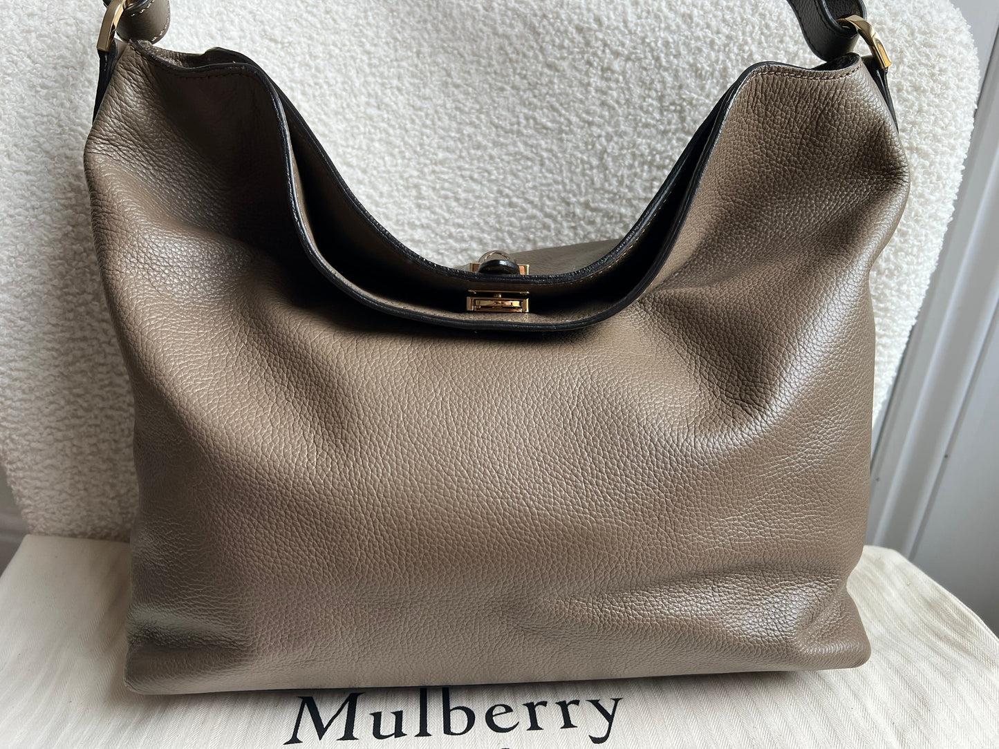 Mulberry Clay Tessie Hobo (RRP £695)