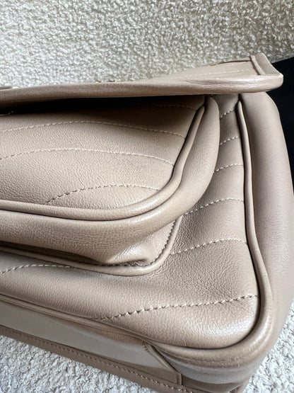 Yves Saint Laurent (YSL) Beige Medium Niki Chain Bag (RRP £2500)