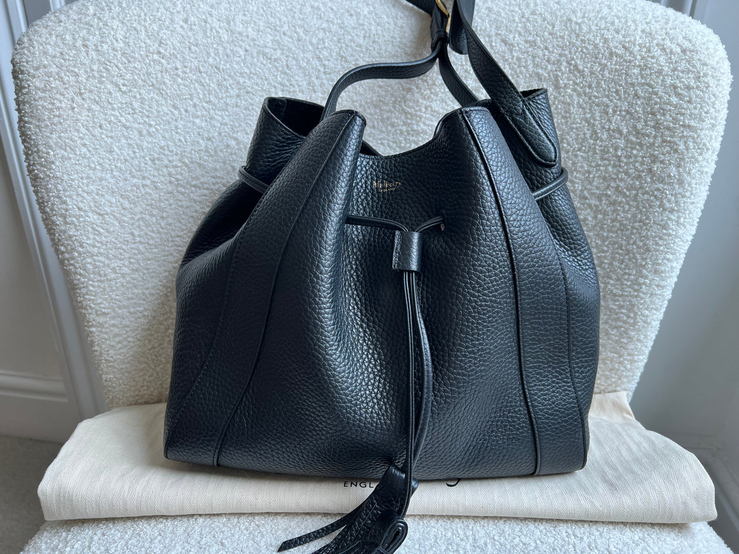 Mulberry Black Small Millie Tote (£950)