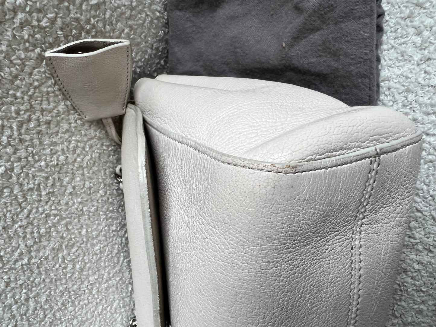 Mulberry White Medium Lily with Silver Hardware (RRP £1095)