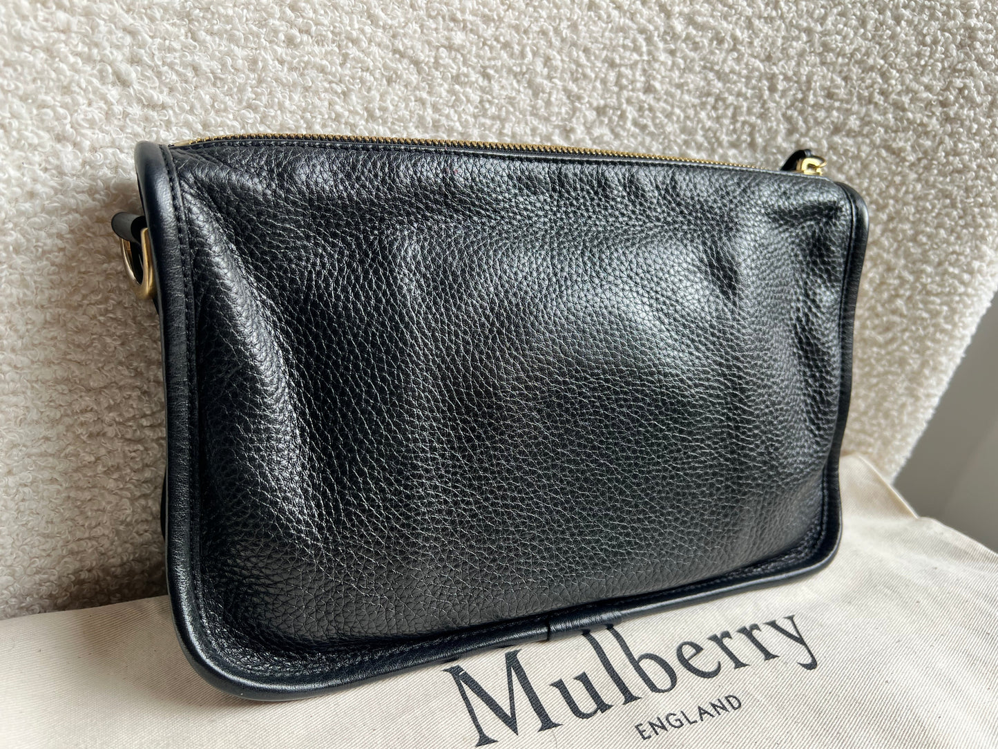 Mulberry Black Small Somerset Satchel