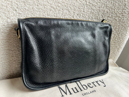Mulberry Black Small Somerset Satchel
