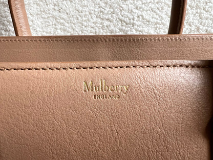 Mulberry Light Salmon Small Zipped Bayswater (RRP £1,245)