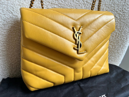Yves Saint Laurent (YSL) Yellow Small Lou Lou (RRP £1,900)