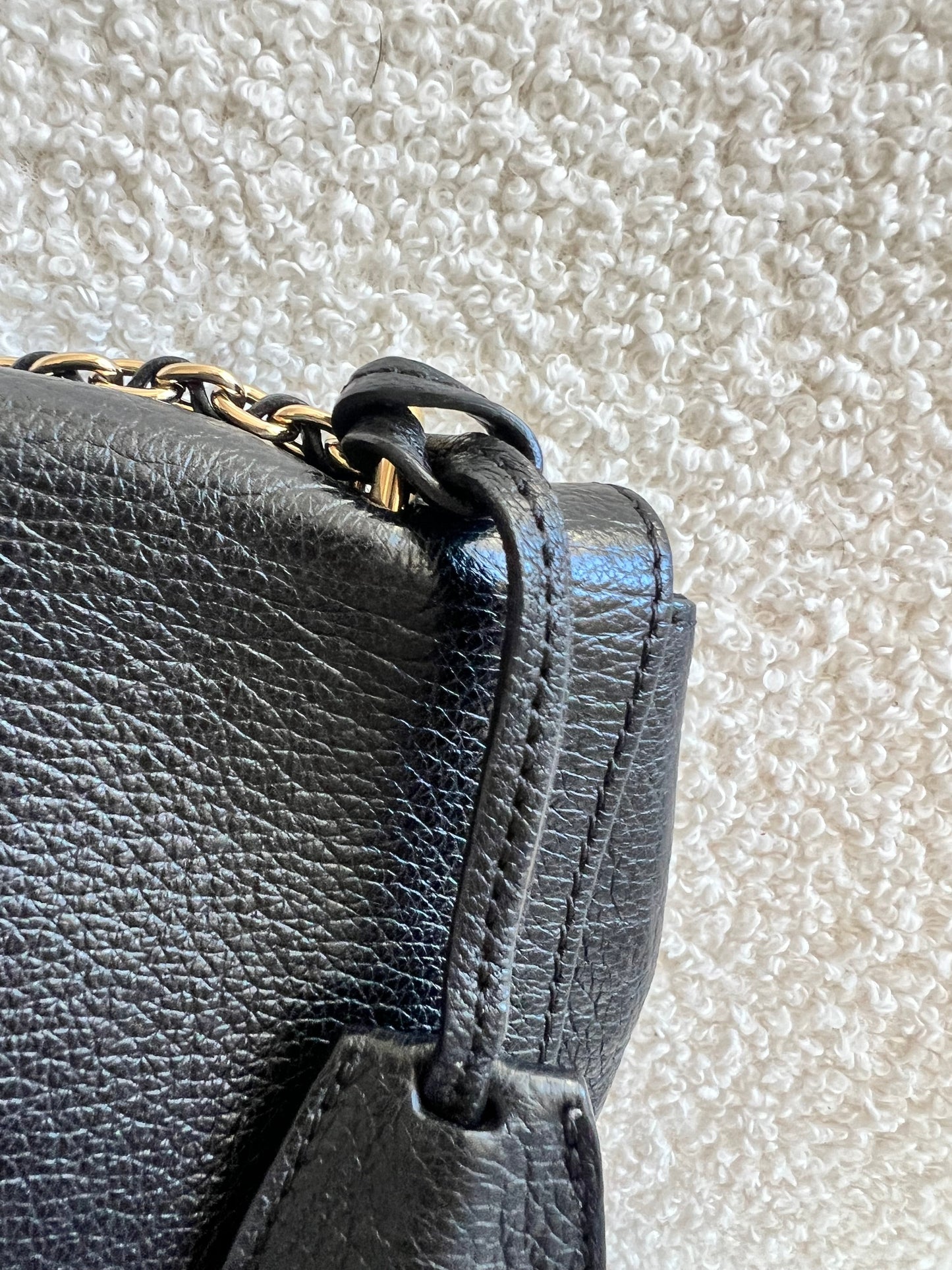 Mulberry Black Regular Lily with Gold Hardware (RRP £995)