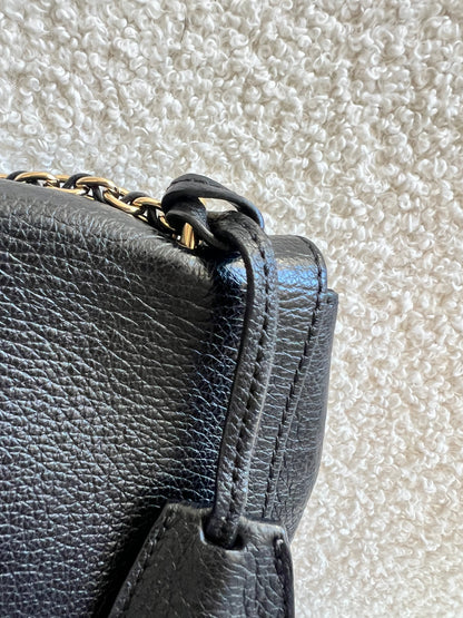 Mulberry Black Regular Lily with Gold Hardware (RRP £995)