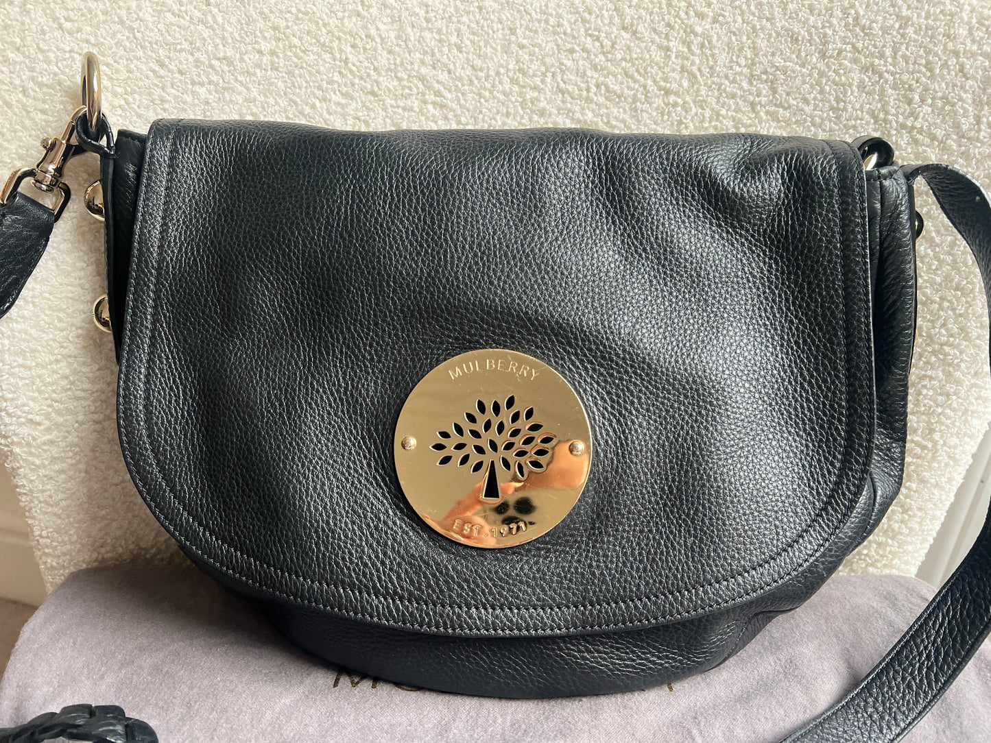 Mulberry Black Daria Satchel (RRP £795)
