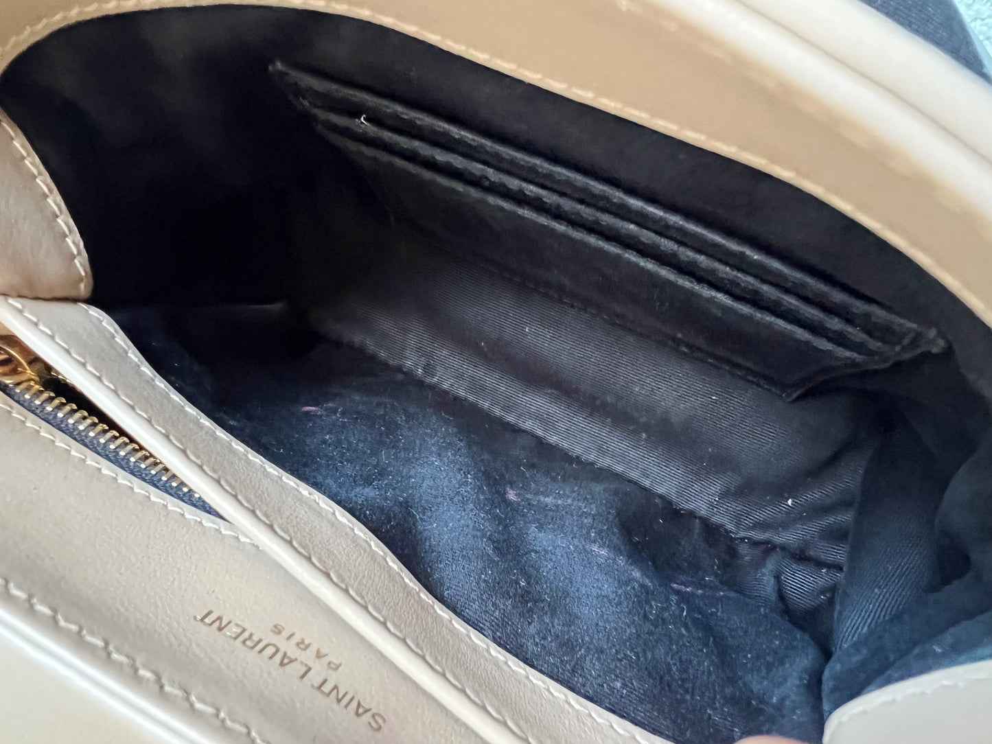 Yves Saint Laurent (YSL) Dark Beige Toy Lou Lou (RRP £1,350)