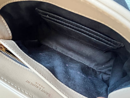 Yves Saint Laurent (YSL) Dark Beige Toy Lou Lou (RRP £1,350)