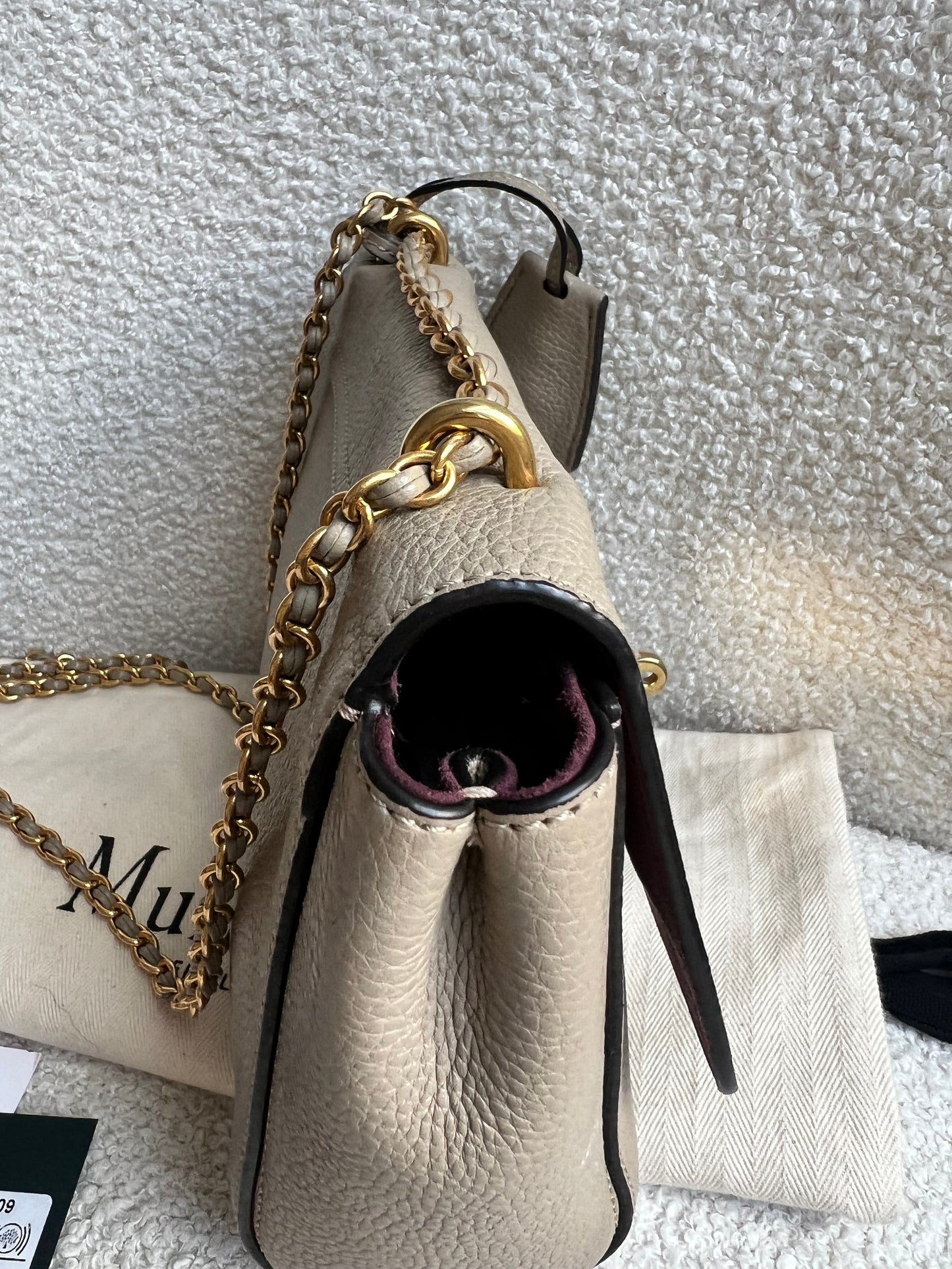 Mulberry Dune Regular Lily with Gold Hardware (RRP £995)