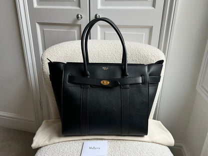 Mulberry Black Zipped Bayswater (RRP £1,350)