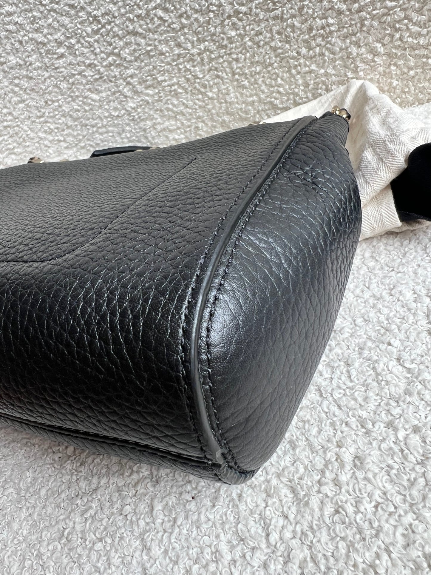 Mulberry Black Regular Top Handle Lily (RRP £1095)