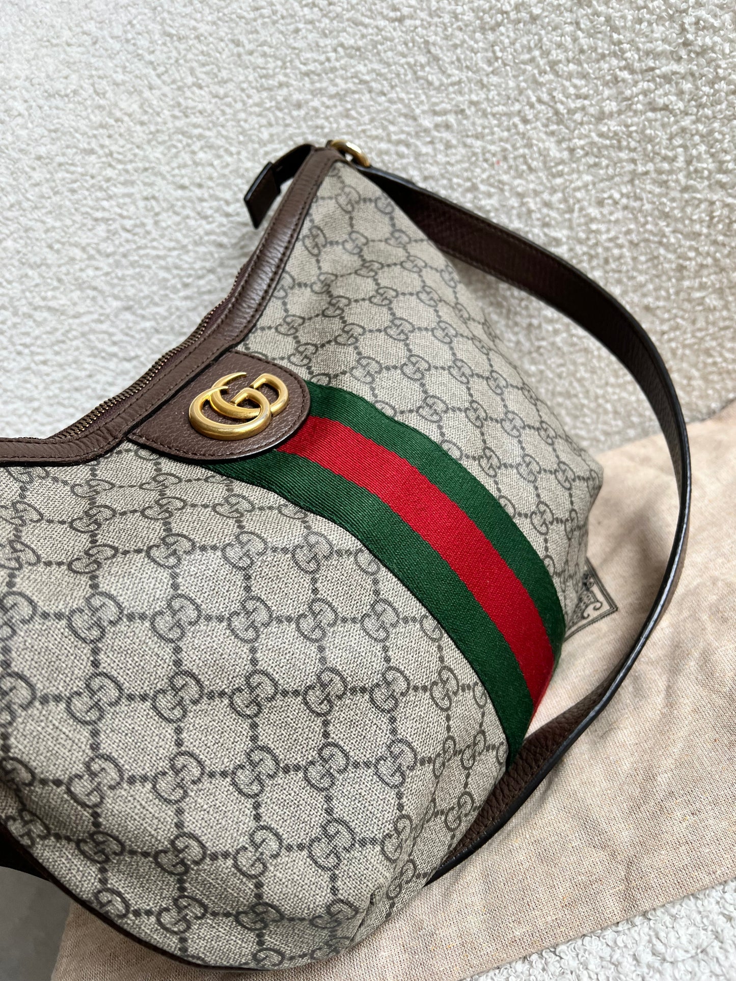 Gucci GG Supreme Ophidia Small Shoulder Bag (RRP £1190)