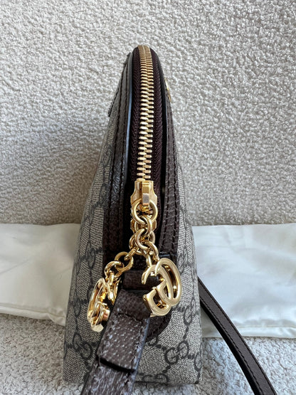 Gucci Ophidia GG Supreme Rounded Top Shoulder Bag (RRP £1,380)