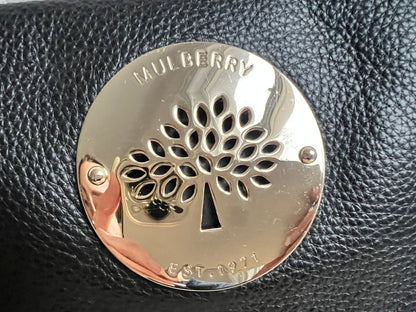 Mulberry Black Daria Clutch (RRP £550)