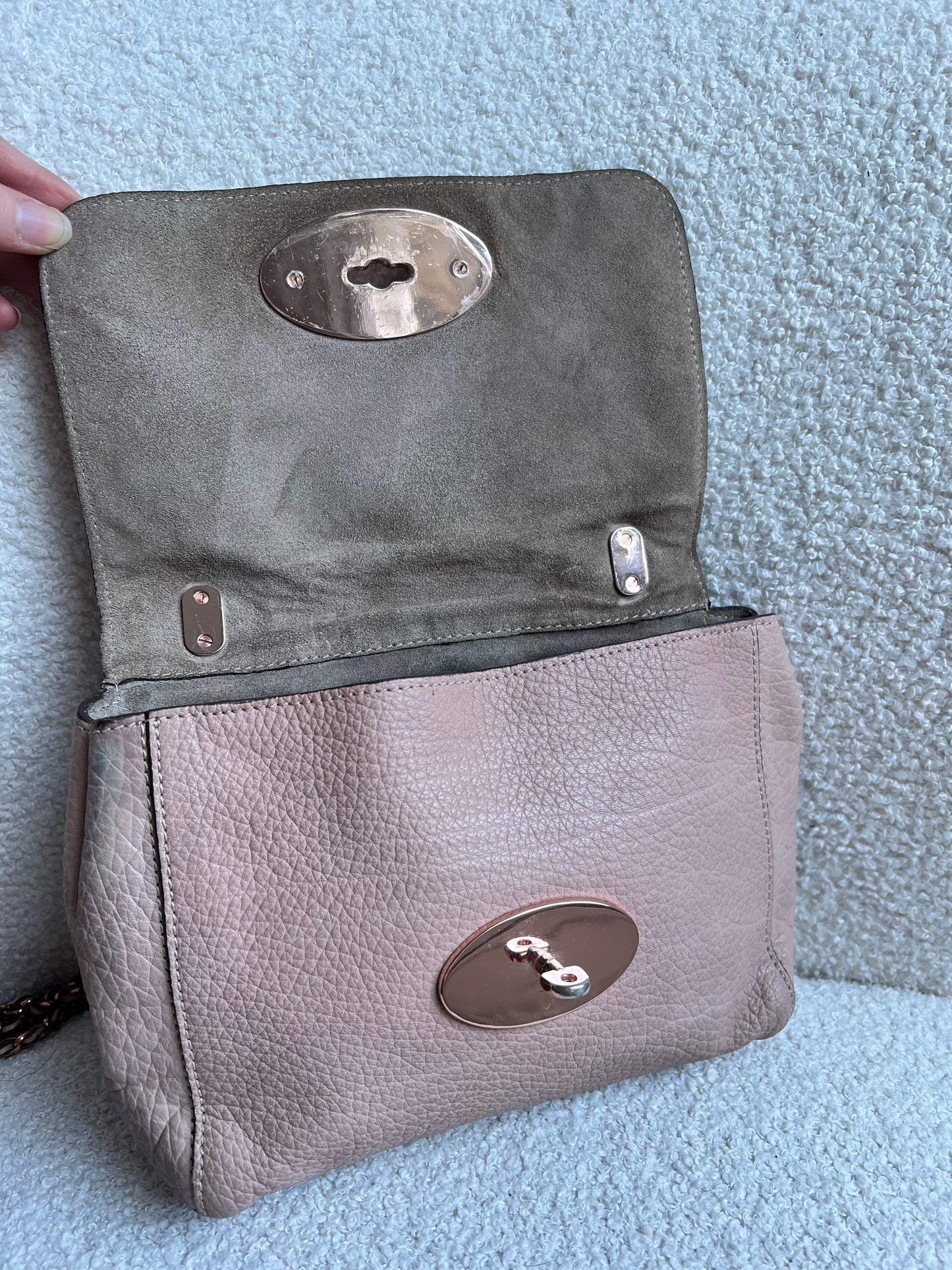 Mulberry Powder Beige Regular Lily with Rose Gold Hardware