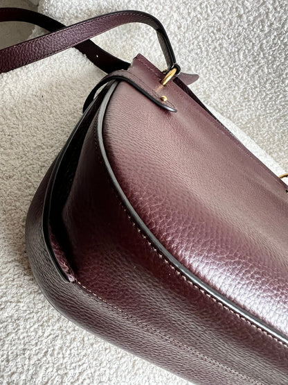 Mulberry Oxblood Amberley Satchel (RRP £1,195)