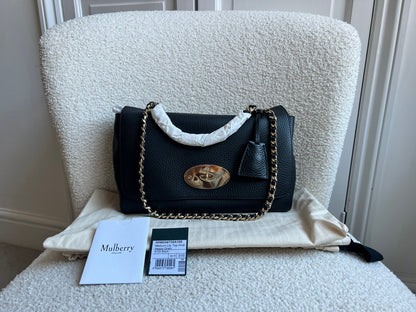 Mulberry Black Medium Top Handle Lily (RRP £1075)