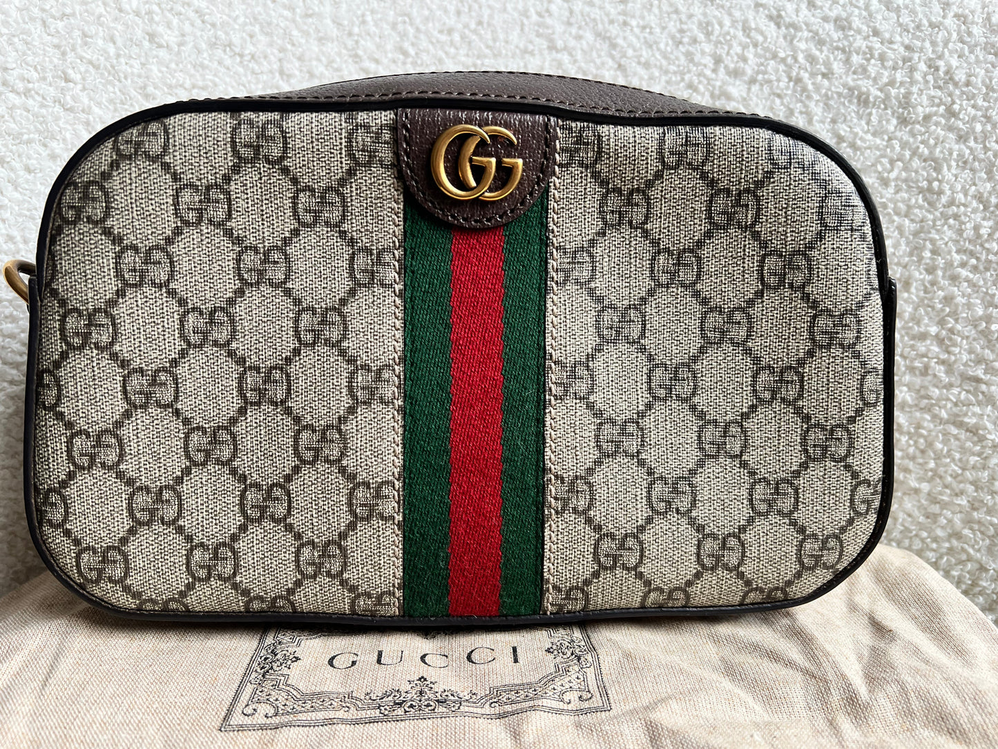 Gucci Ophidia Supreme Small Crossbody Bag (RRP £1220)