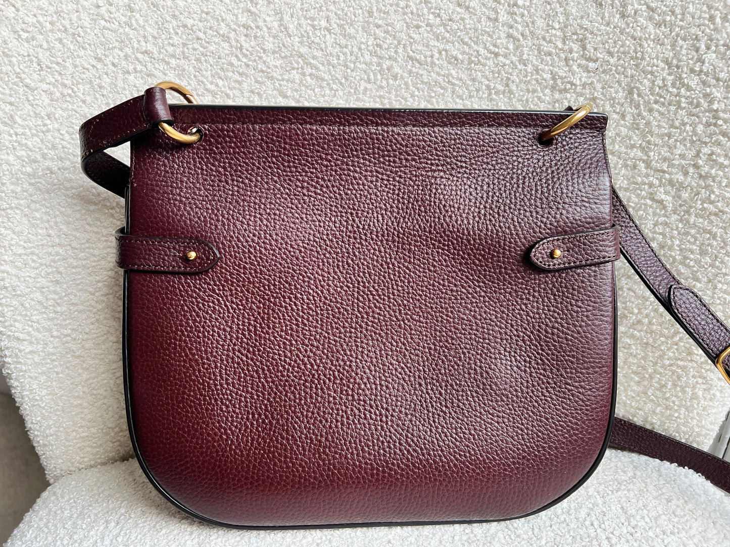 Mulberry Oxblood Amberley Satchel (RRP £1,195)