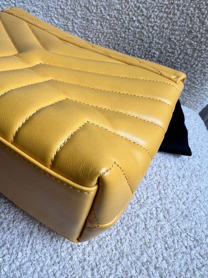 Yves Saint Laurent (YSL) Yellow Small Lou Lou (RRP £1,900)