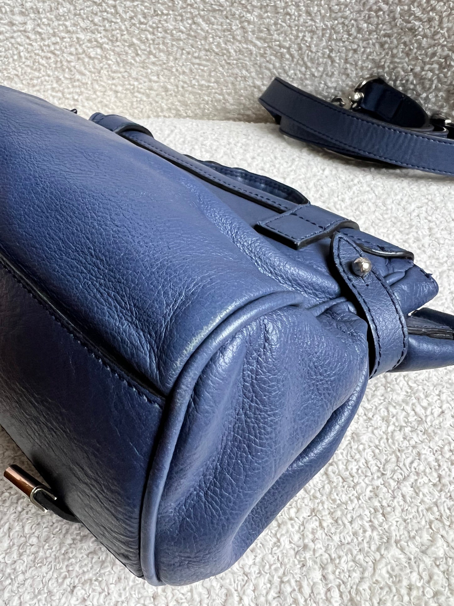 Mulberry Slate Blue Mini Alexa (RRP £850)