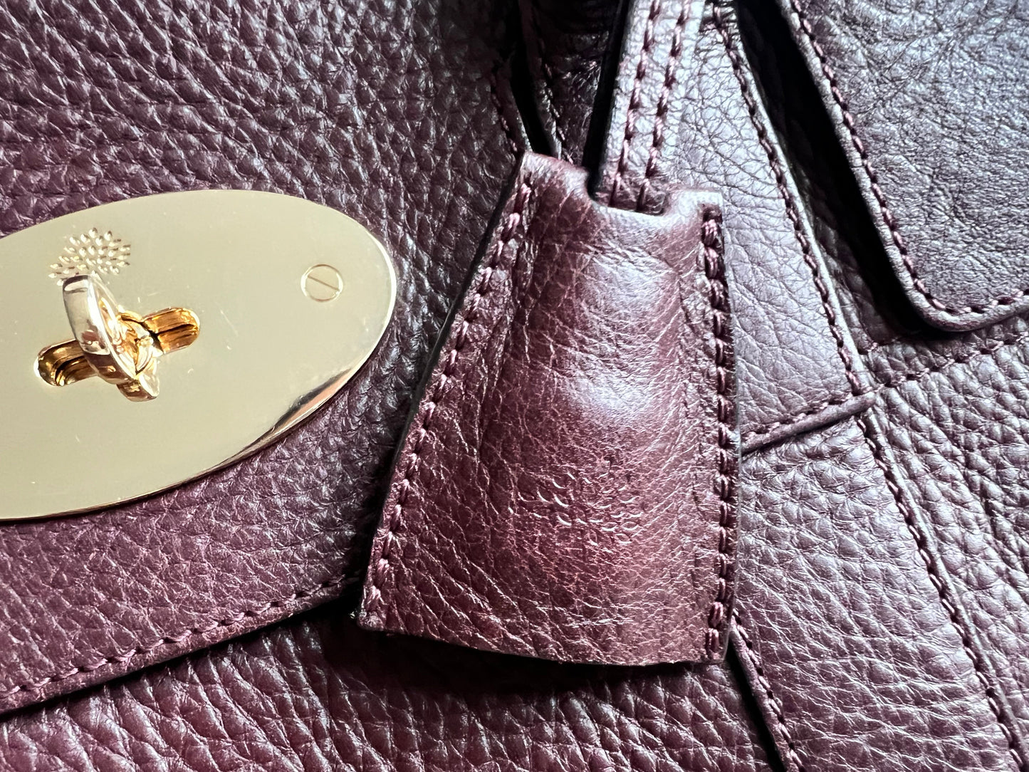 Mulberry Oxblood Bayswater (RRP £1095)