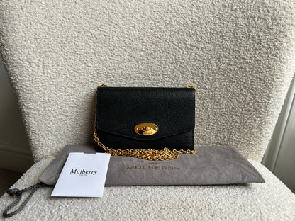 Mulberry Black Small Darley Cross Body Bag (RRP £650)