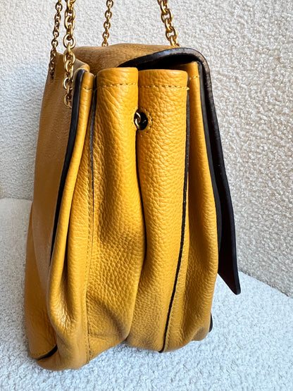 Mulberry Deep Amber Marloes Satchel (RRP £1095)