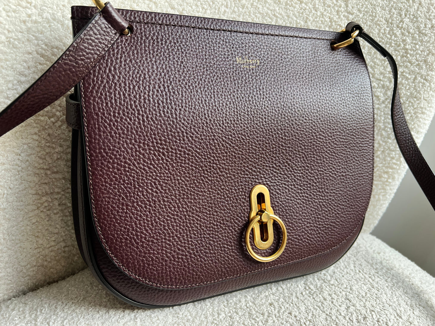 Mulberry Oxblood Amberley Satchel (RRP £1,195)