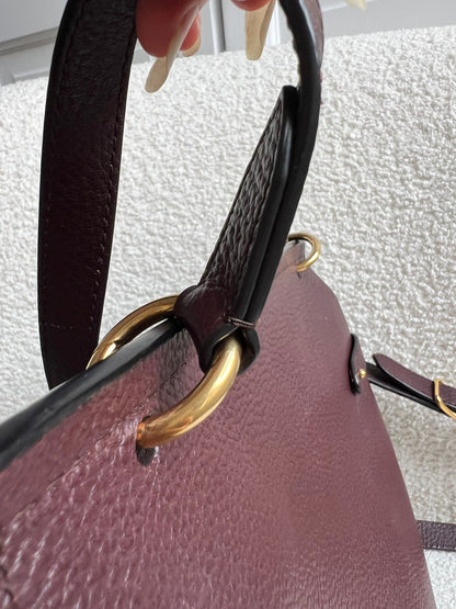 Mulberry Oxblood Amberley Satchel (RRP £1,195)