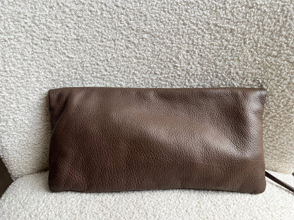 Mulberry Taupe Daria Clutch (RRP £550)