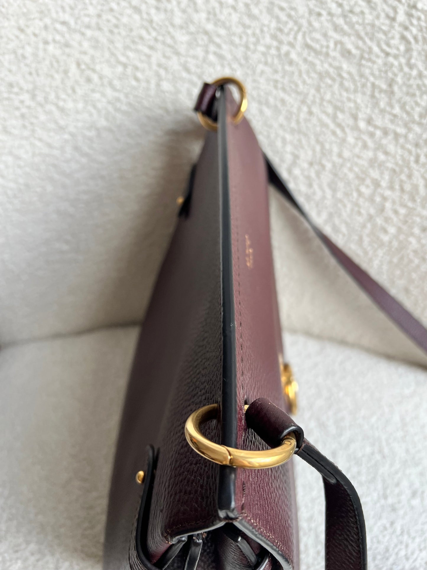 Mulberry Oxblood Amberley Satchel (RRP £1,195)