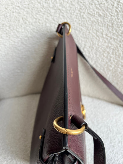 Mulberry Oxblood Amberley Satchel (RRP £1,195)