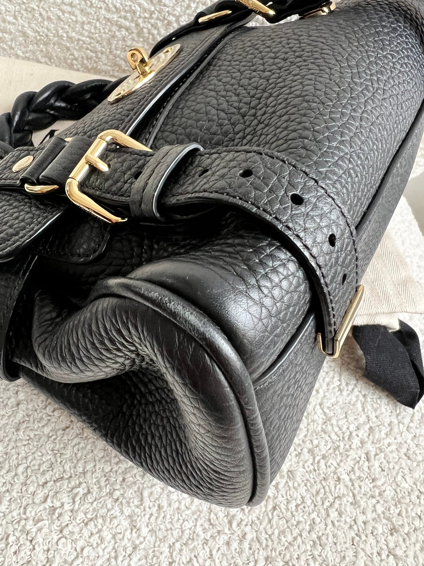 Mulberry Black Mini Alexa (RRP £995)